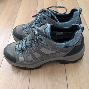 Women's Hiking Shoes in Gray and Black